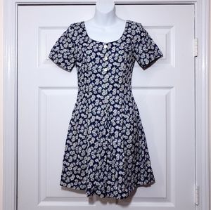 VINTAGE floral daisy Petite Sophisticate romper